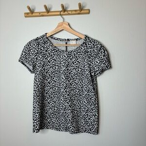 Anthropologie Postmark Leopard Print Top small